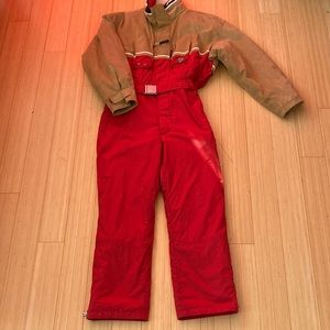 Bogner men’s insulated onepiece vintage ski suit